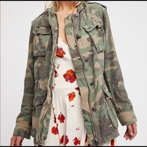 Free People-not your brother’s camo jacket